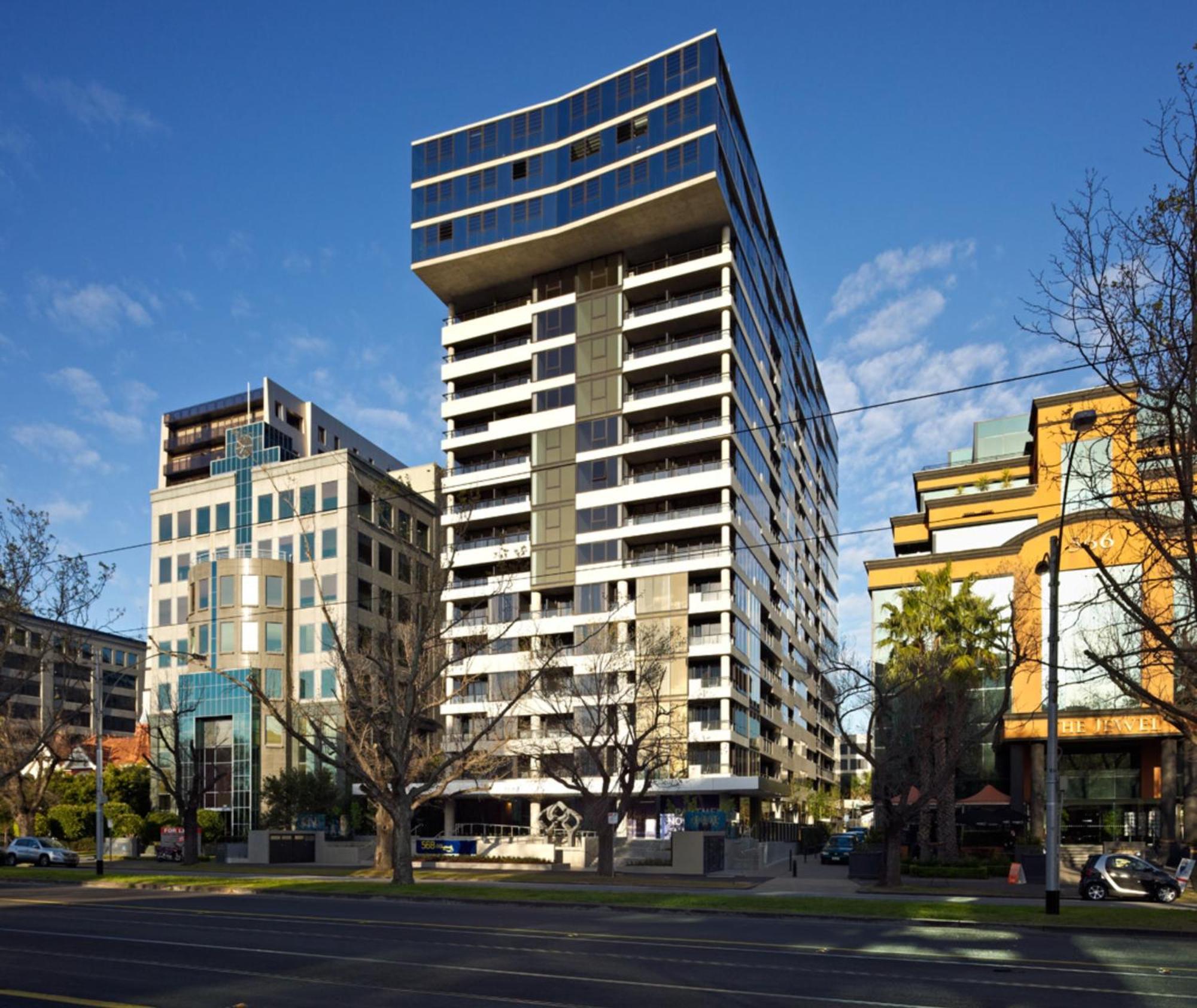 Oaks Melbourne St Kilda Road Hotel Bagian luar foto